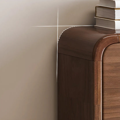 Meuble à chaussures traditionnel en bois massif à 3 niveaux, dissimulé et réglable