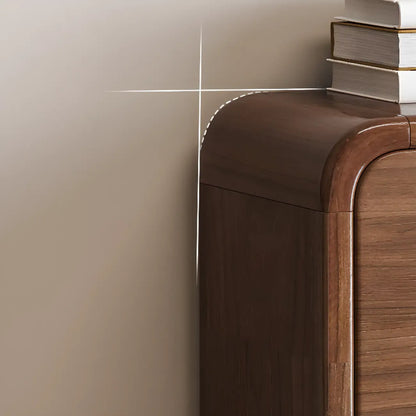 Meuble à chaussures traditionnel en bois massif à 3 niveaux, dissimulé et réglable