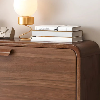 Meuble à chaussures traditionnel en bois massif à 3 niveaux, dissimulé et réglable