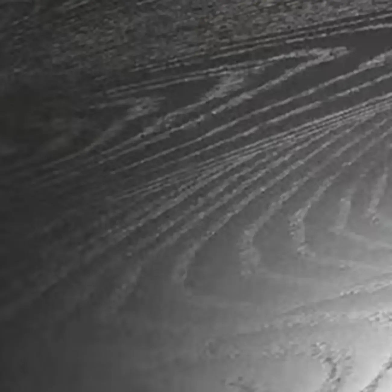 Banc d'entrée scandinave incurvé en bois massif noir