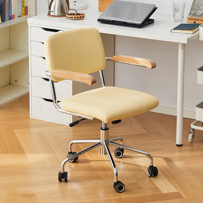 Chaise de bureau moderne réglable en tissu et structure métallique