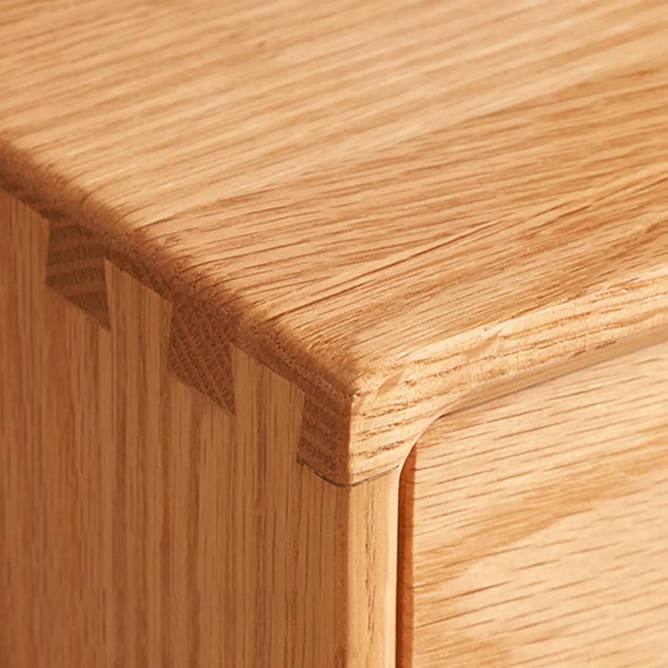 Meuble TV mural en bois naturel