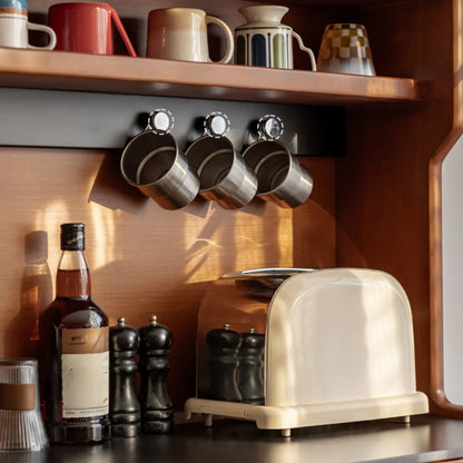 Buffet moderne en bois avec placards de rangement