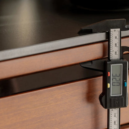 Buffet moderne en bois avec placards de rangement