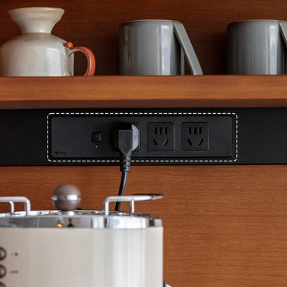 Buffet moderne en bois avec placards de rangement