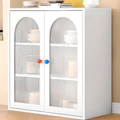 Buffet minimaliste moderne en métal avec comptoir étroit