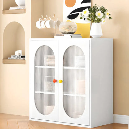 Buffet minimaliste moderne en métal avec comptoir étroit