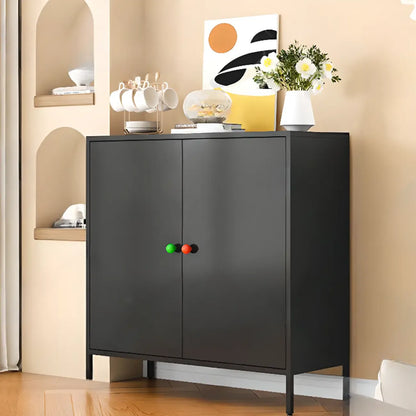 Buffet minimaliste moderne en métal avec comptoir étroit