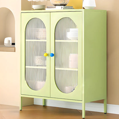 Buffet minimaliste moderne en métal avec comptoir étroit