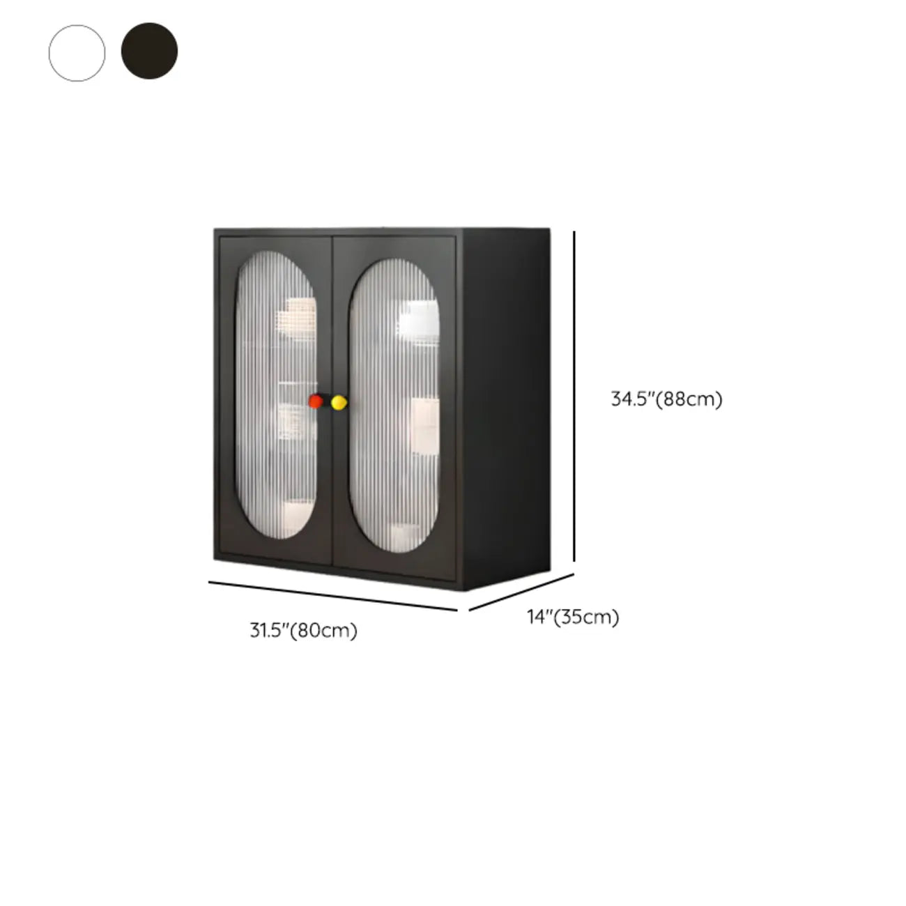 Buffet minimaliste moderne en métal avec comptoir étroit