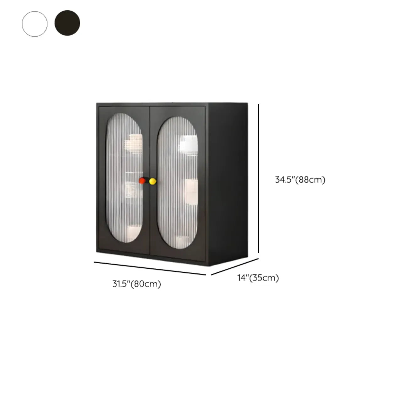 Buffet minimaliste moderne en métal avec comptoir étroit