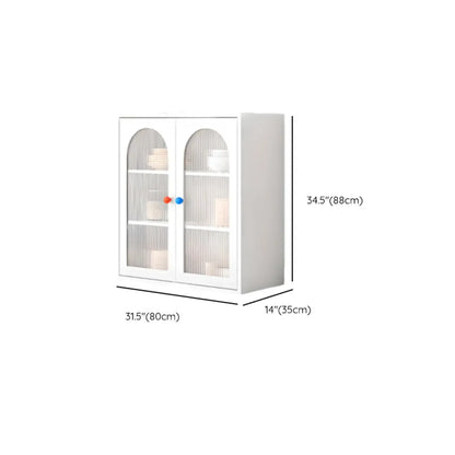 Buffet minimaliste moderne en métal avec comptoir étroit