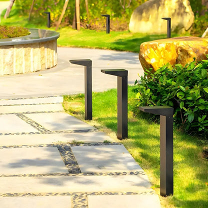 Éclairage paysager solaire LED moderne et élégant