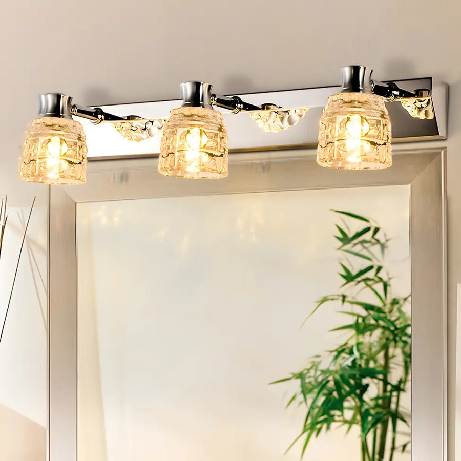 Applique murale Crystal Retro pour salle de bain - Élégance et style rétro