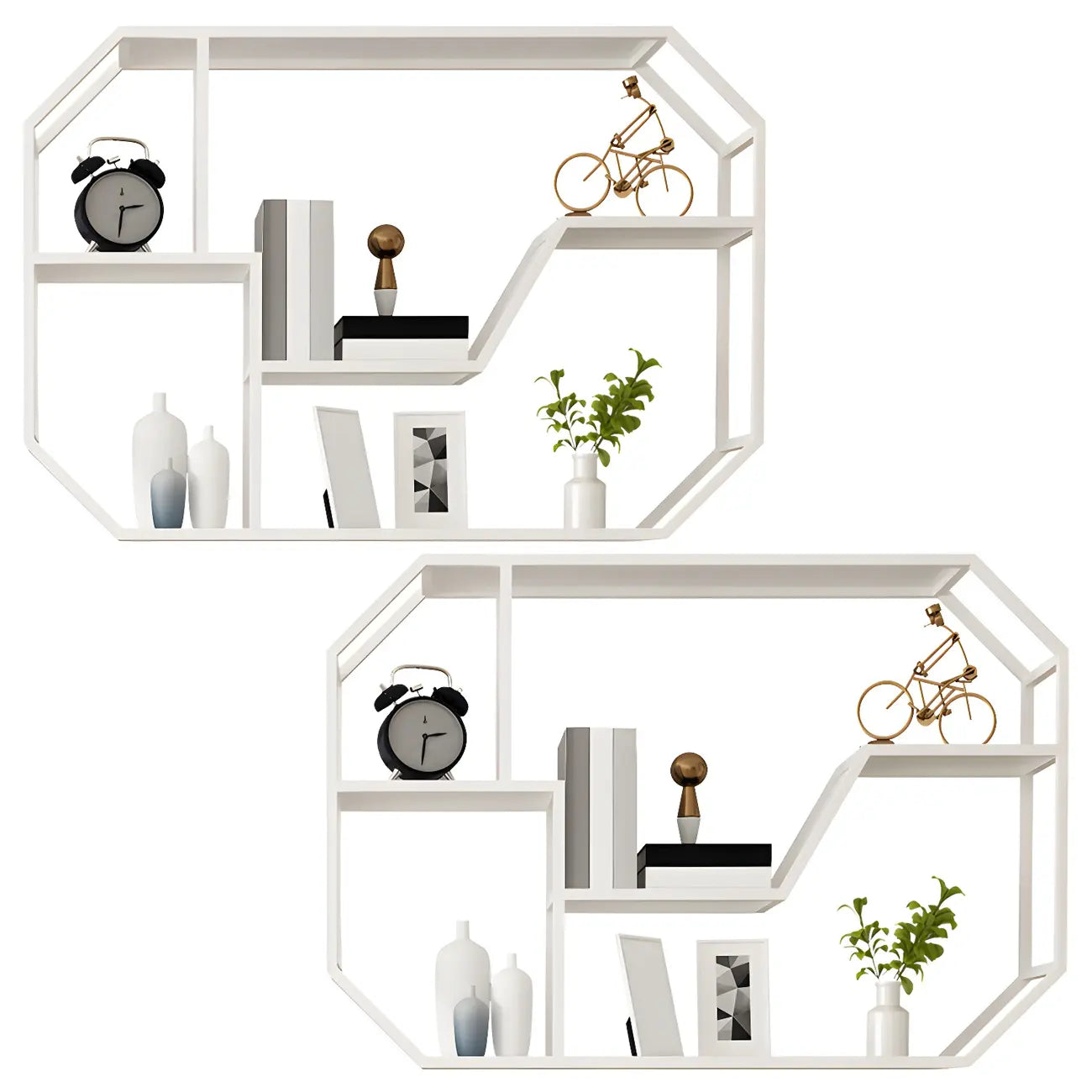 Porte-bouteilles mural simple en métal noir