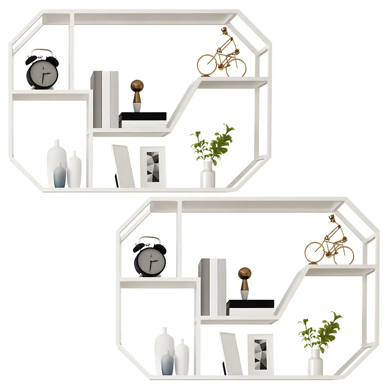 Porte-bouteilles mural simple en métal noir