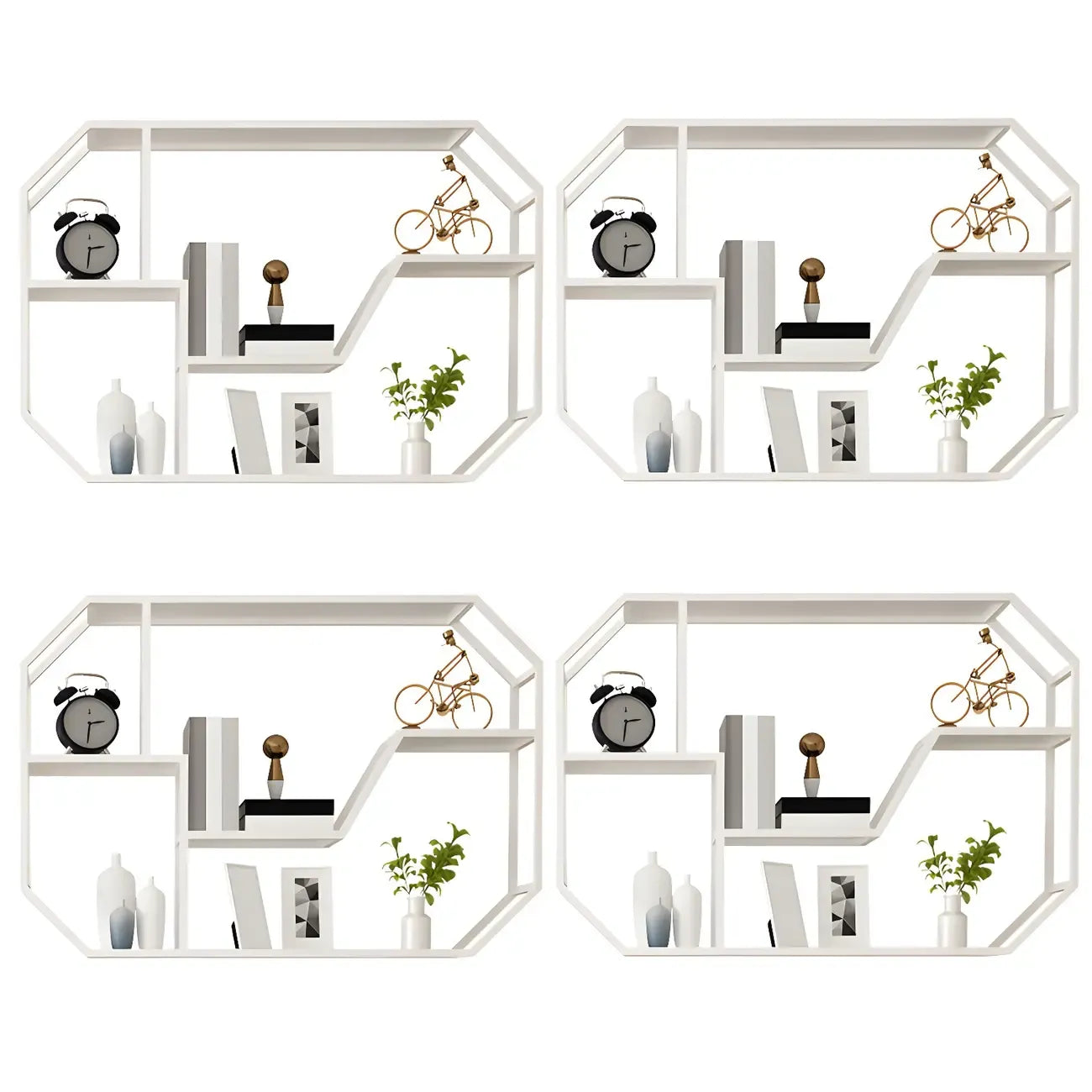 Porte-bouteilles mural simple en métal noir