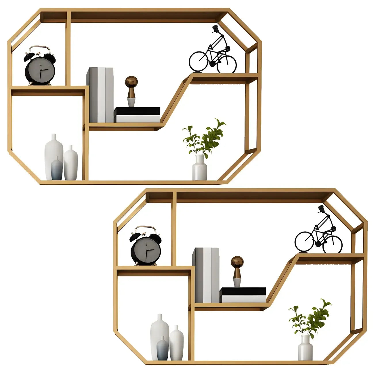 Porte-bouteilles mural simple en métal noir