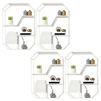 Porte-bouteilles mural simple en métal noir