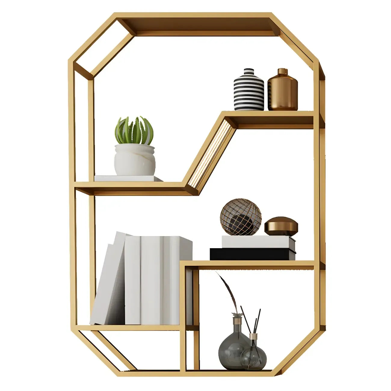 Porte-bouteilles mural simple en métal noir