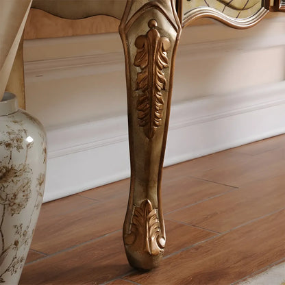 Console de rangement en bois de style français avec tiroirs